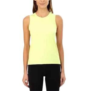 Tuff Athletics Single Layer Yellow Sleeveless Tank Top Size XL
